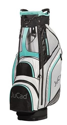 JuCad Sportline cart bag, nero/grigio/turchese