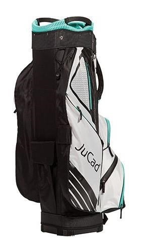 JuCad Sportline cart bag, nero/grigio/turchese