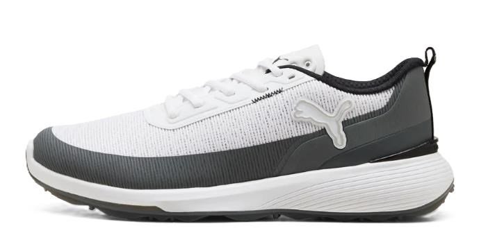Puma Golf Puma Gruve Sport scarpe da golf uomo, bianco/grigio