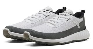 Puma Golf Puma Gruve Sport scarpe da golf uomo, bianco/grigio