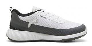 Puma Golf Puma Gruve Sport scarpe da golf uomo, bianco/grigio