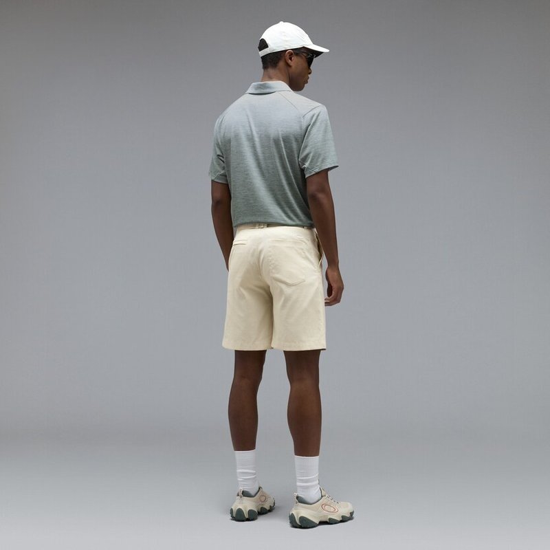 Oakley C1 Gradient polo da uomo, gradient faded green/white