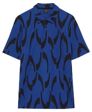 Oakley Tile O polo uomo, elektric blue