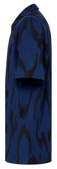 Oakley Tile O polo uomo, elektric blue