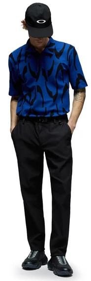 Oakley Tile O polo uomo, elektric blue