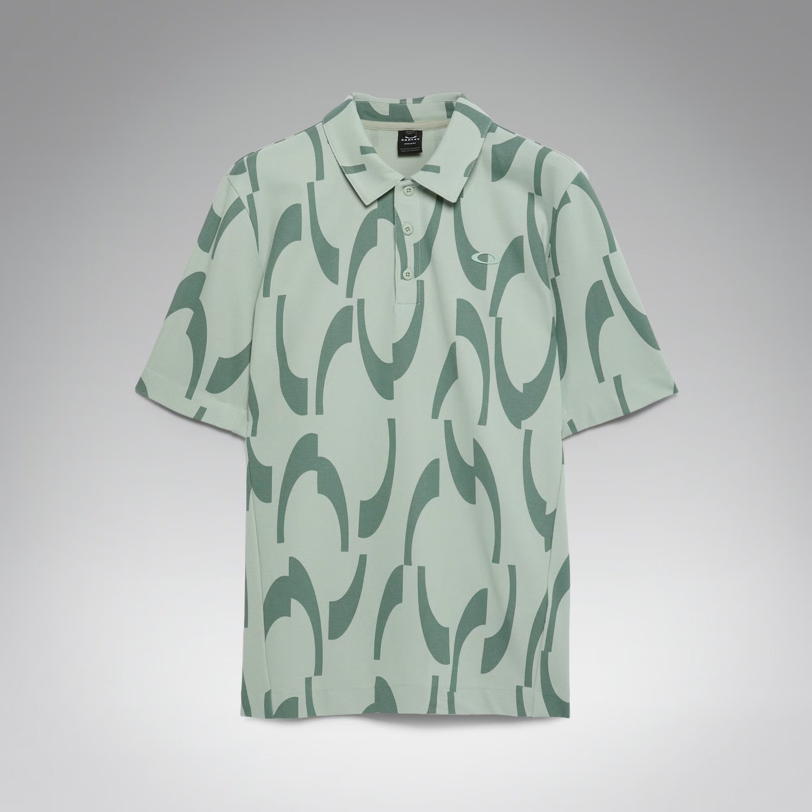 Oakley Tile O polo da uomo, verde sbiadito