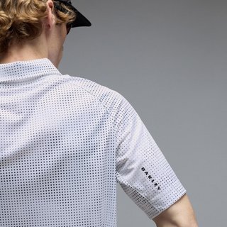 Oakley C1 Overcast polo da uomo, bianco