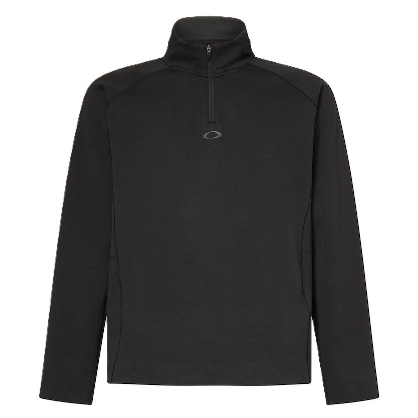 Oakley Platform Quater Zip felpa uomo, pitch black
