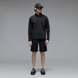Oakley Platform Quater Zip felpa uomo, pitch black