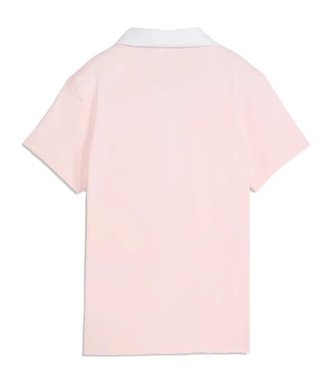 Puma X Mumu Crest polo da donna, rose blossom