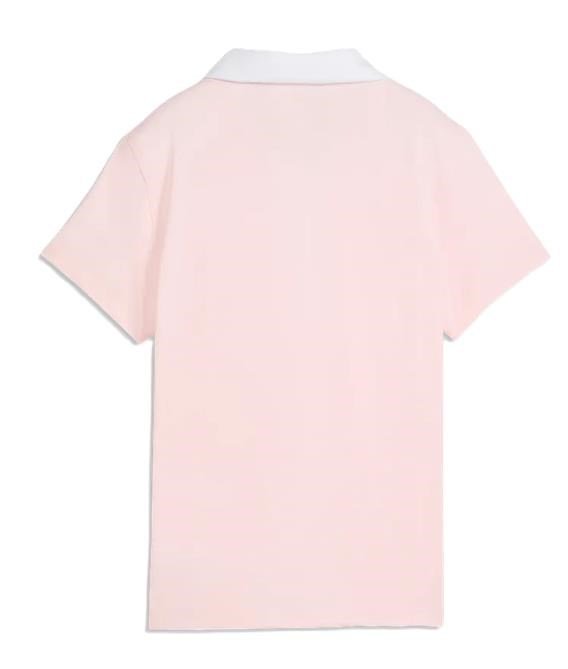 Puma X Mumu Crest polo da donna, rose blossom