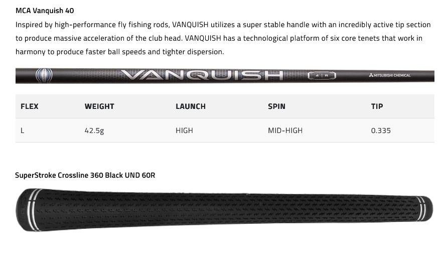 Cobra KING RADSPEED ladies fairway wood
Wait, let me re-read the product details.
Cobra OPTM MAX ladies fairway wood