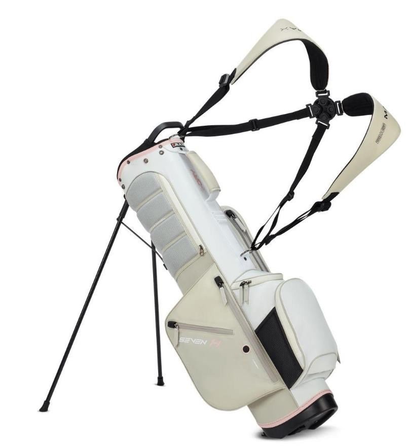 Big Max Aqua Seven H stand bag, bianco/bianco/rosa