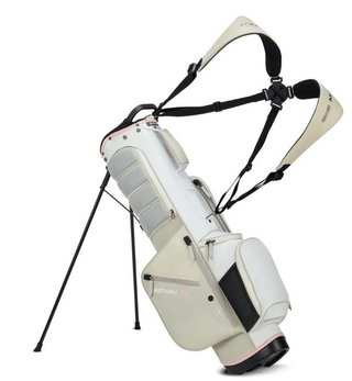 Big Max Aqua Seven H stand bag, bianco/bianco/rosa