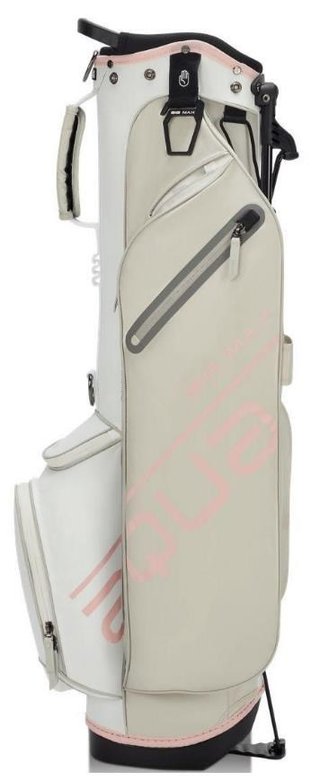 Big Max Aqua Seven H stand bag, bianco/bianco/rosa