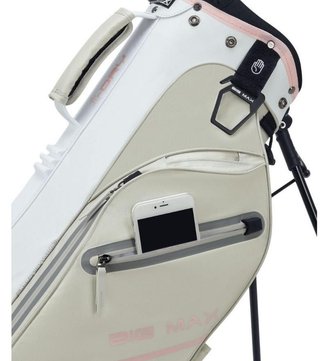 Big Max Aqua Seven H stand bag, bianco/bianco/rosa