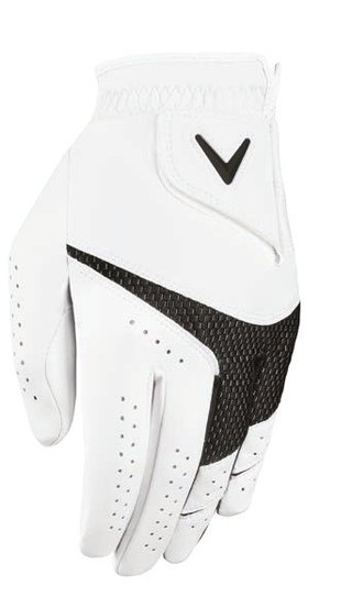 Callaway Weather Spann guanto da golf donna, bianco
