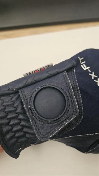 Zoom Hybrid LOGO guanto da uomo, blu scuro