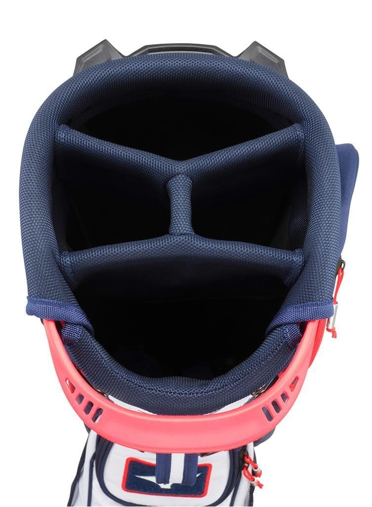 Mizuno BR-D3 stand bag, navy/red