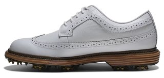 FootJoy Premiere Series Marquis scarpe da golf da uomo, bianco/marrone