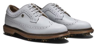 FootJoy Premiere Series Marquis scarpe da golf da uomo, bianco/marrone