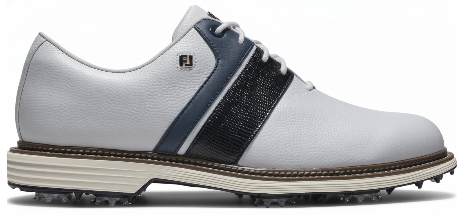 FootJoy Premiere Series Packard scarpe da golf uomo, bianco/blu