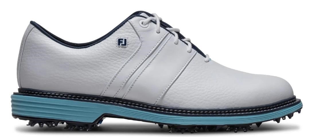 FootJoy Premiere Series Packard scarpe da golf uomo, bianco/blu
