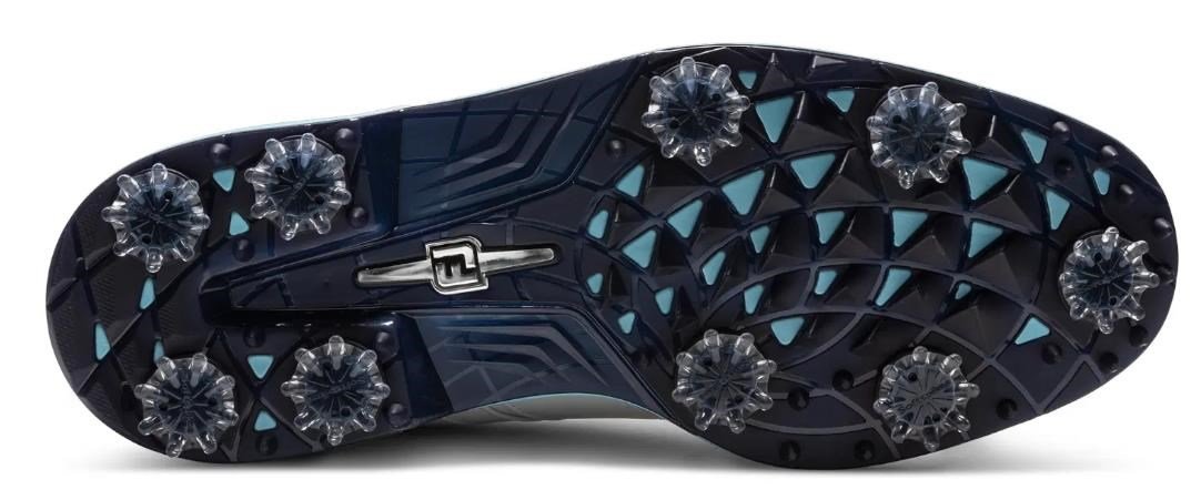 FootJoy Premiere Series Packard scarpe da golf uomo, bianco/blu