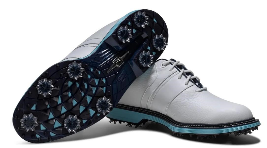 FootJoy Premiere Series Packard scarpe da golf uomo, bianco/blu