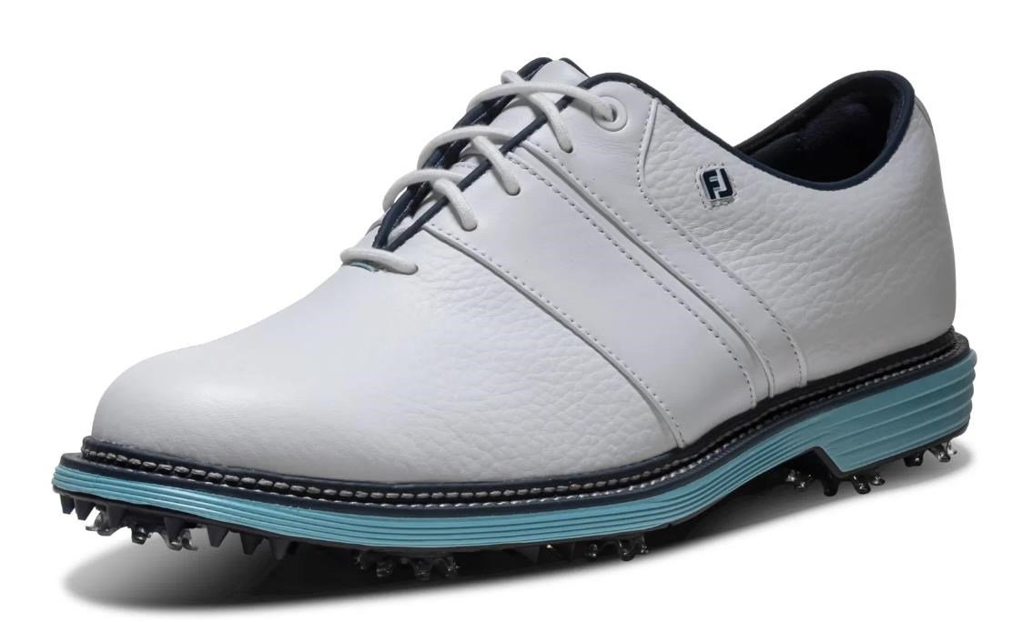 FootJoy Premiere Series Packard scarpe da golf uomo, bianco/blu