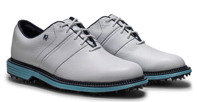 FootJoy Premiere Series Packard scarpe da golf uomo, bianco/blu