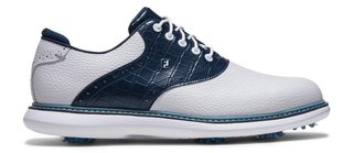 FootJoy Traditions scarpe da golf uomo, bianco/blu