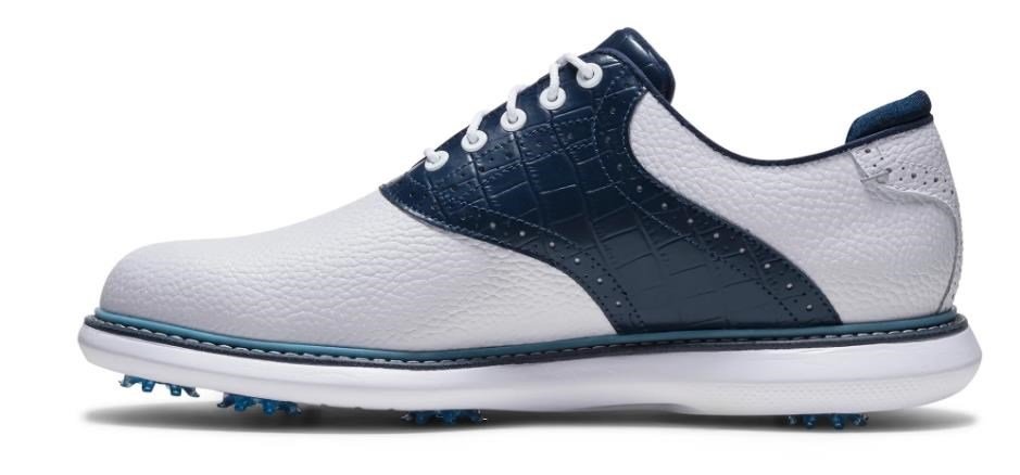 FootJoy Traditions scarpe da golf uomo, bianco/blu