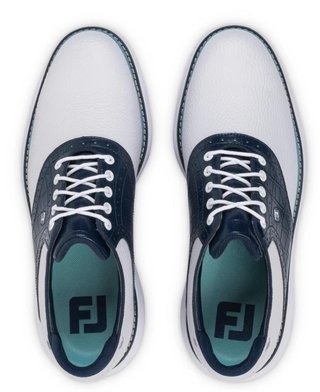 FootJoy Traditions scarpe da golf uomo, bianco/blu