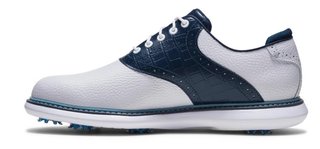 FootJoy Traditions scarpe da golf uomo, bianco/blu