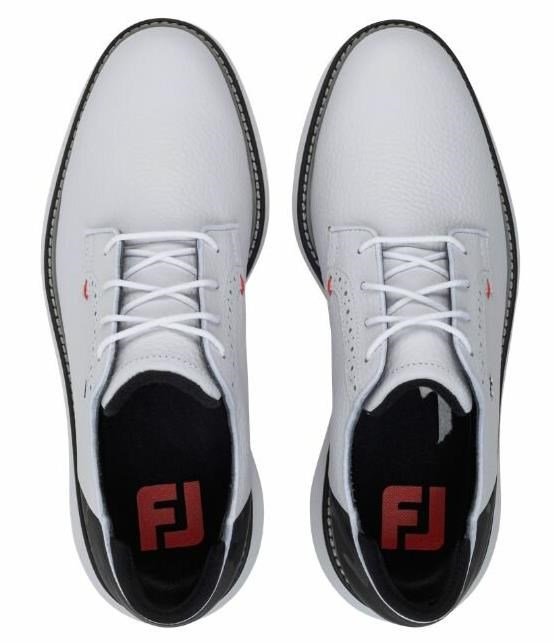 FootJoy FootJoy Traditions Spikeless scarpe da golf uomo, bianco/nero