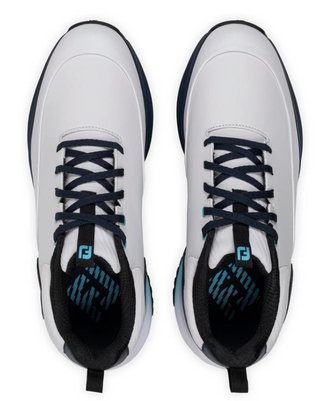 FootJoy Tour Rival scarpe da golf uomo, bianco/blu