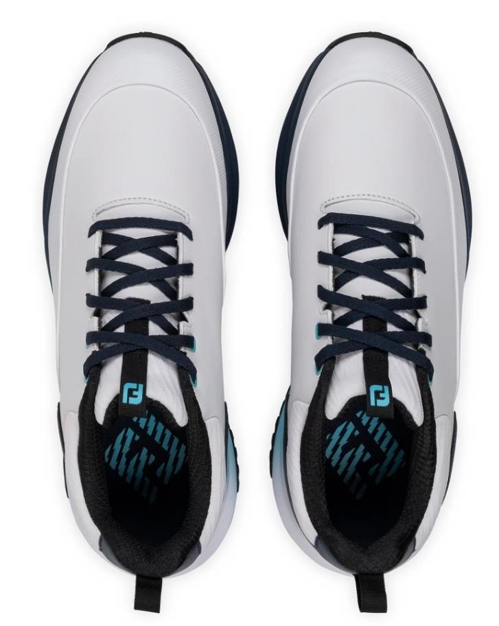 FootJoy Tour Rival scarpe da golf uomo, bianco/blu