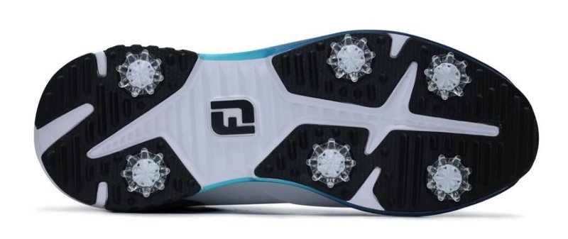 FootJoy Tour Rival scarpe da golf uomo, bianco/blu