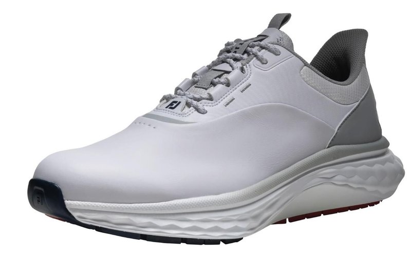 FootJoy Quantum scarpe da golf uomo, bianco/grigio