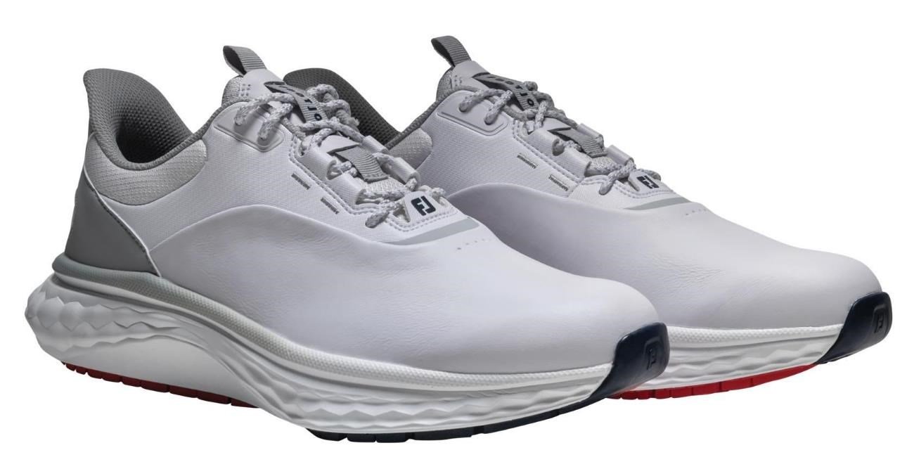 FootJoy Quantum scarpe da golf uomo, bianco/grigio