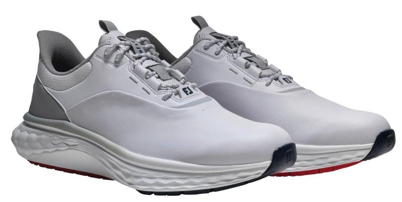 FootJoy Quantum scarpe da golf uomo, bianco/grigio