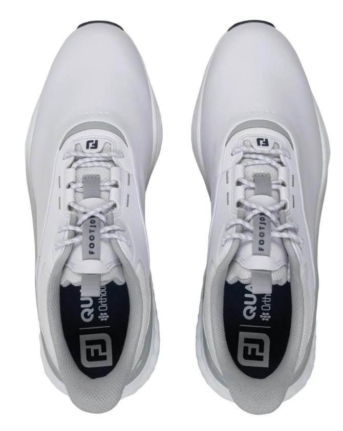 FootJoy Quantum scarpe da golf uomo, bianco/grigio