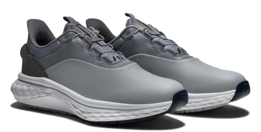 FootJoy Quantum scarpe da golf uomo, bianco/grigio