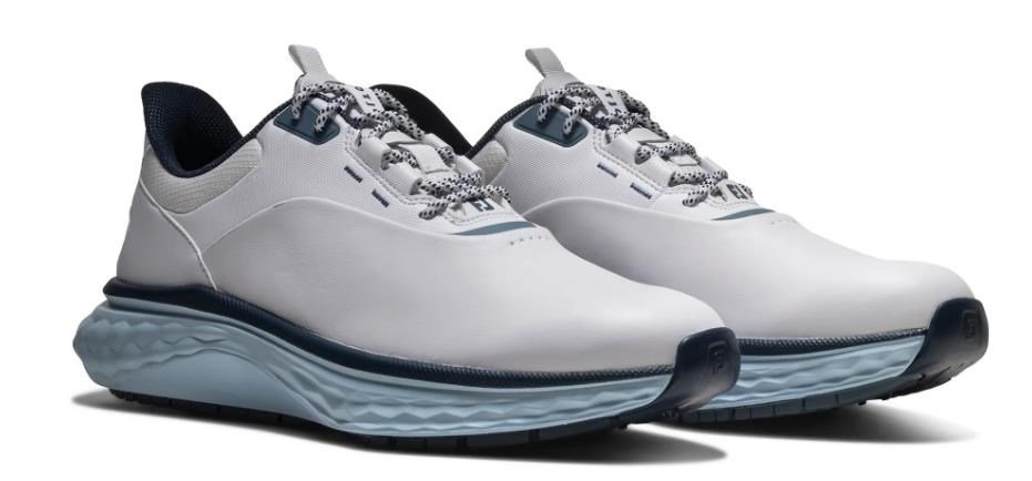 FootJoy Quantum scarpe da golf uomo, bianco/blu