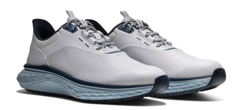 FootJoy Quantum scarpe da golf uomo, bianco/blu