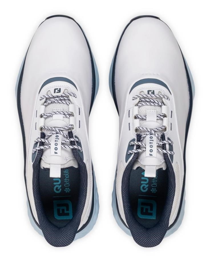 FootJoy Quantum scarpe da golf uomo, bianco/blu