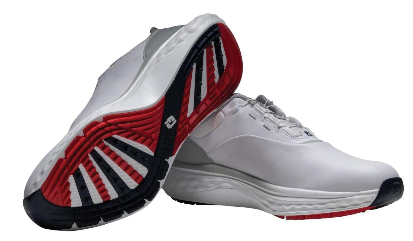 FootJoy Quantum BOA scarpe da golf uomo, bianco/grigio
