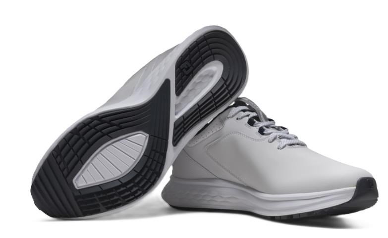 FootJoy Pulse scarpe da golf uomo, bianco/grigio