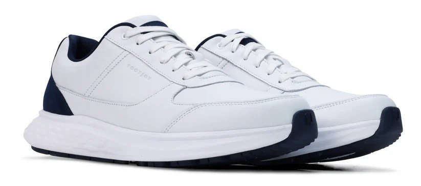 FootJoy Hampton scarpe da golf uomo, bianco/blu